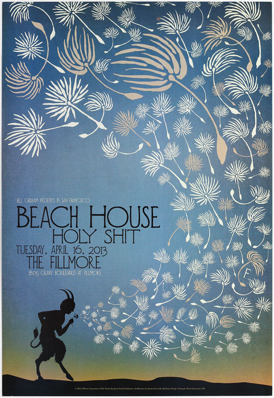 Beach House  Fillmore F1214 Poster