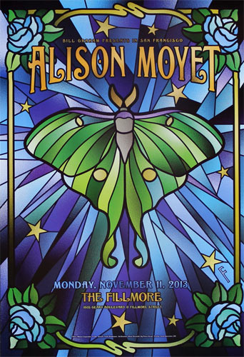 Alison Moyet 2013 Fillmore F1234 Poster