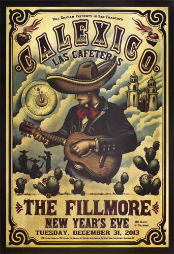 Calexico 2013 Fillmore F1243 Poster