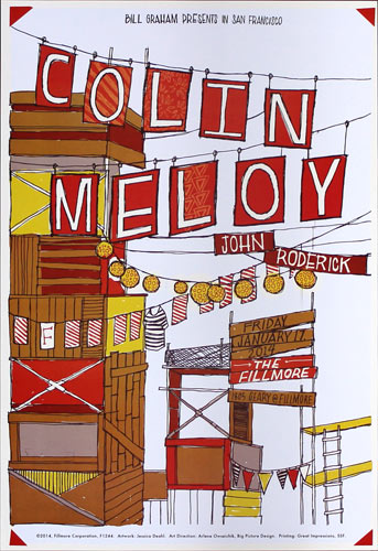 Colin Meloy 2014 Fillmore F1244 Posters