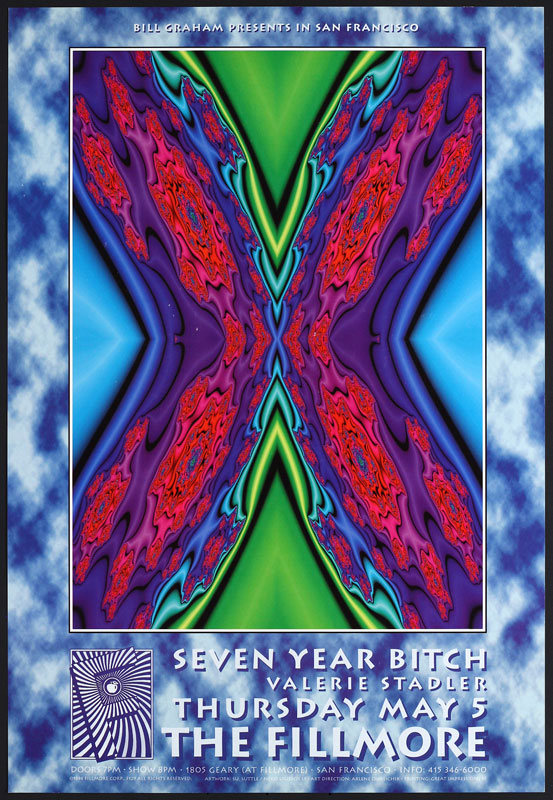 X 1994 Fillmore F129 Poster