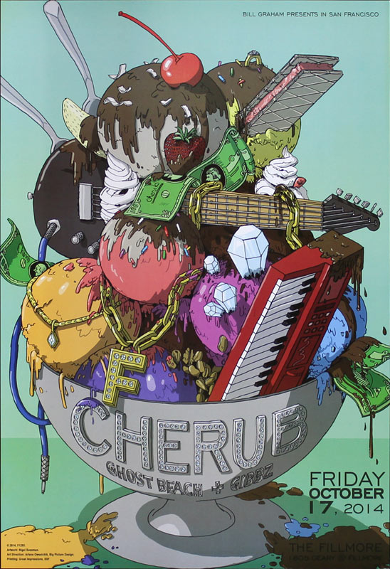 Cherub 2014 Fillmore F1293 Poster