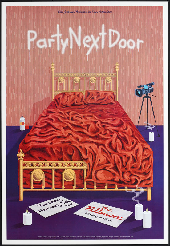 PartyNextDoor  Fillmore F1313 Poster