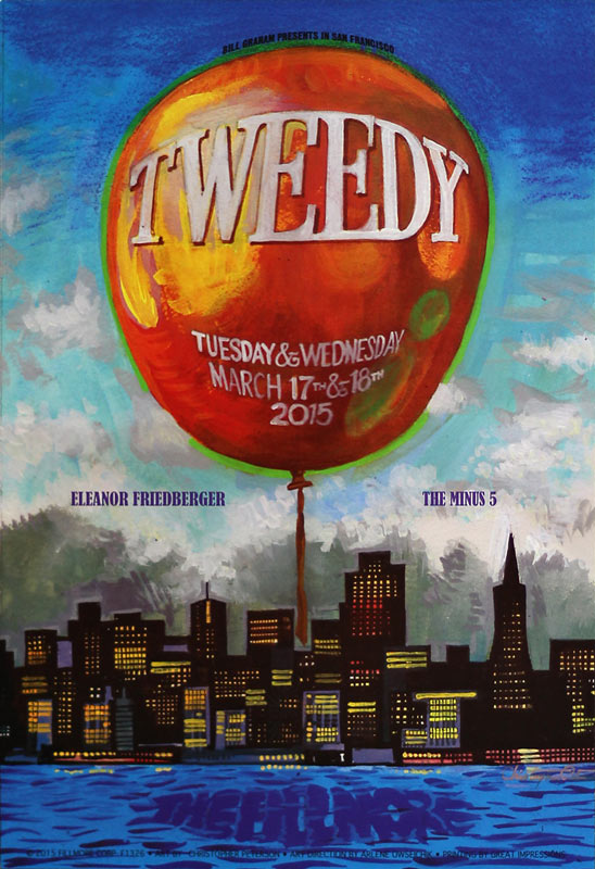 Tweedy 2015 Fillmore F1326 Poster