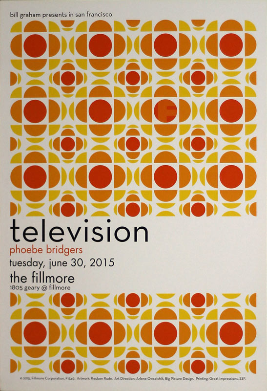 Television 2015 Fillmore F1349 Poster