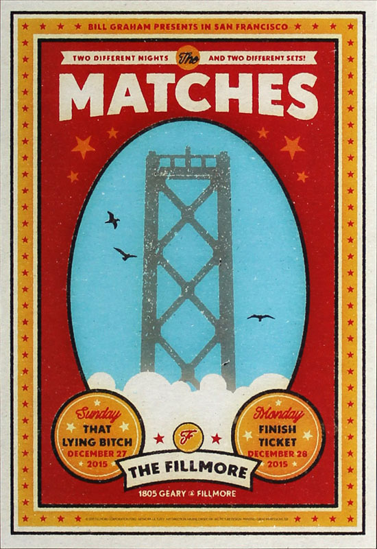 Matches 2015 Fillmore F1382 Poster