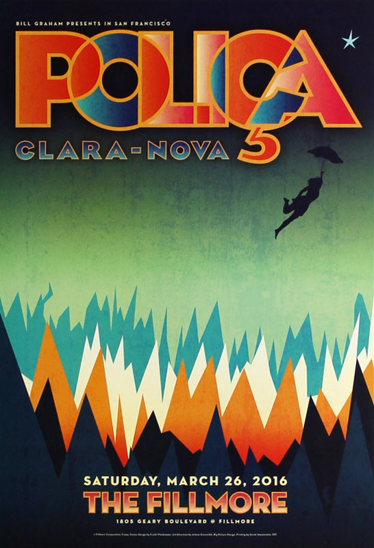 Polica 2016 Fillmore F1404 Poster