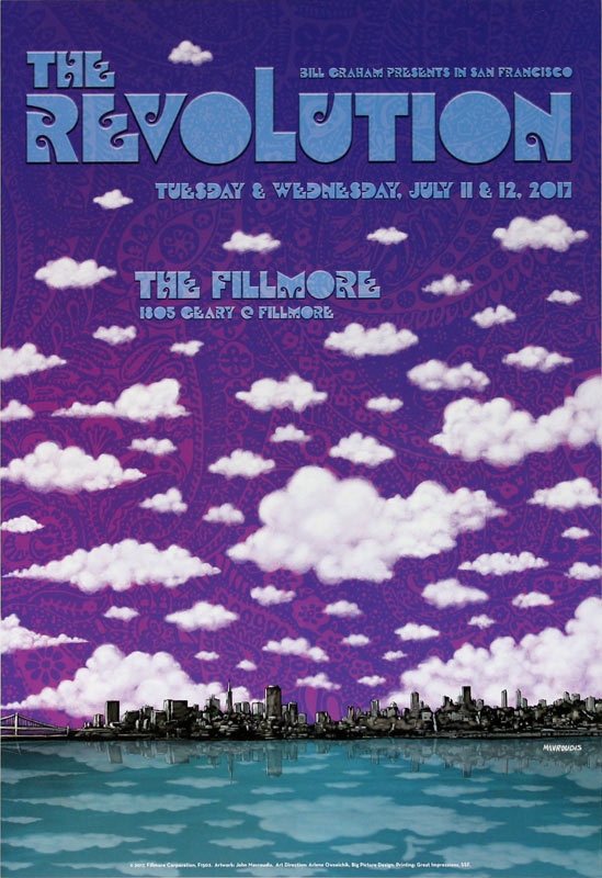 The Revolution 2017 Fillmore F1502 Poster