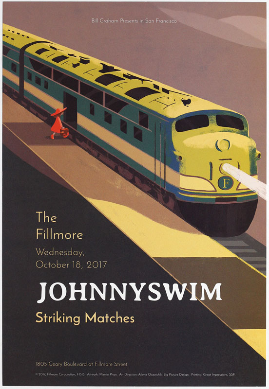 Johnnyswim  Fillmore F1515 Poster