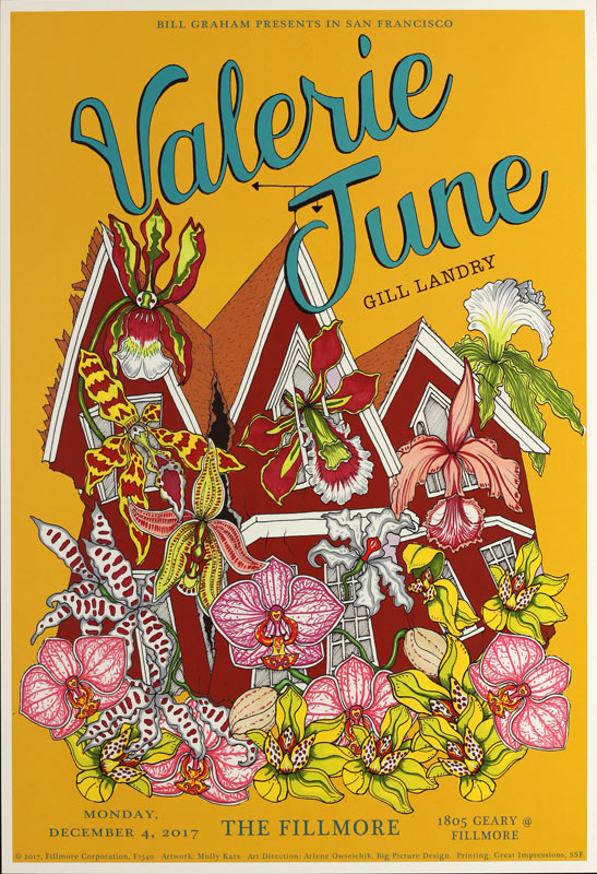 Valerie June 2017 Fillmore F1540 Poster