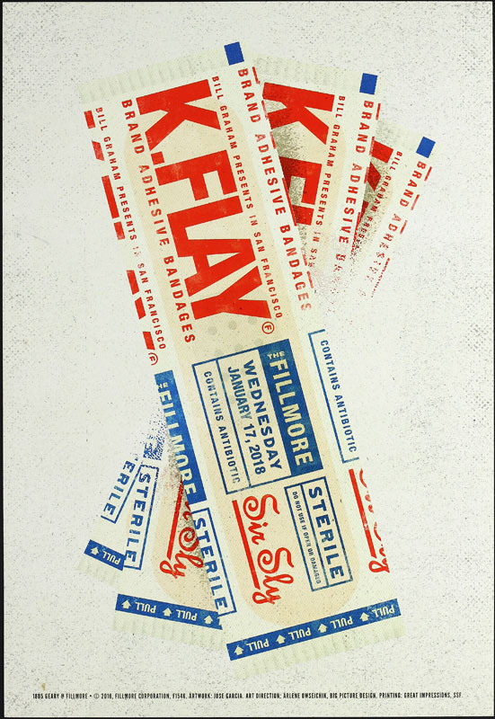 K.Flay  Fillmore F1546 Poster