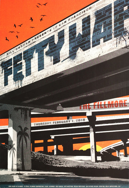 Fetty Wap 2018 Fillmore F1549 Poster