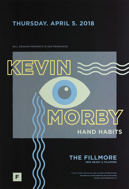Kevin Morby 2018 Fillmore F1568 Poster