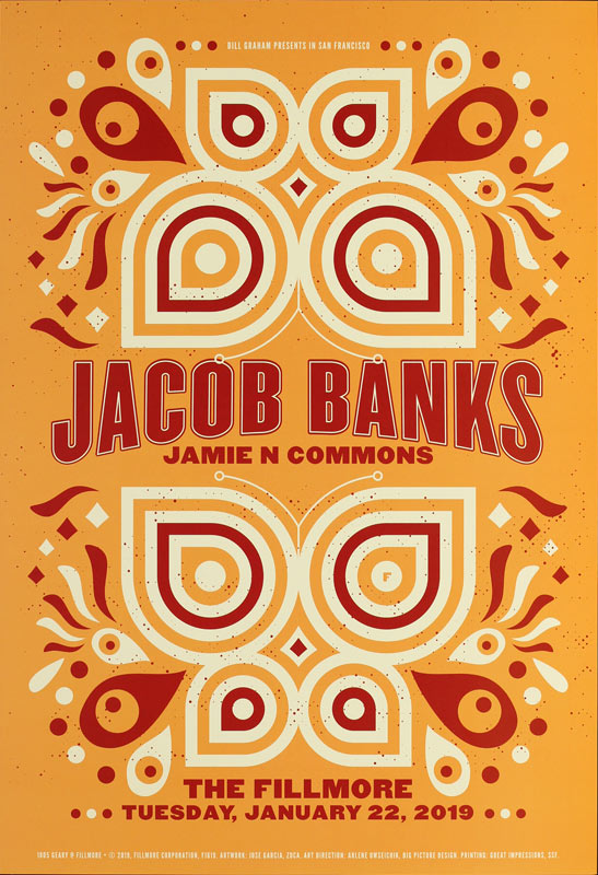 Jacob Banks  Fillmore F1619 Poster