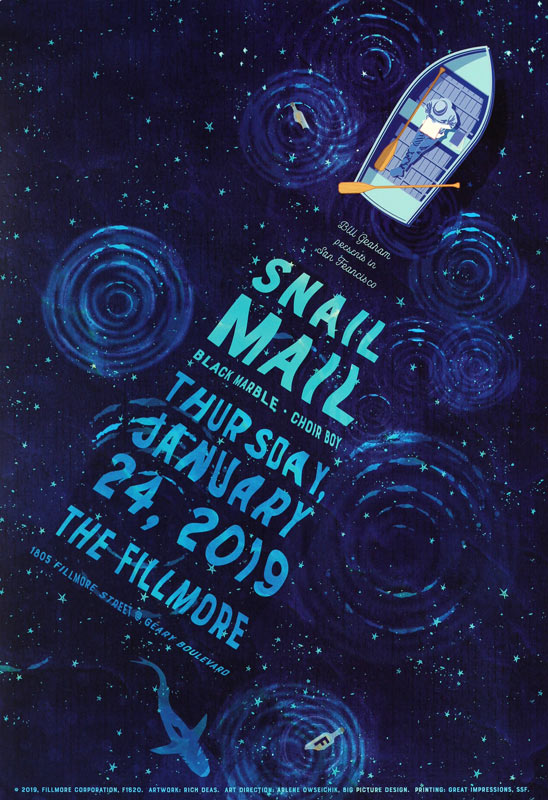 Snail Mail  Fillmore F1620 Poster