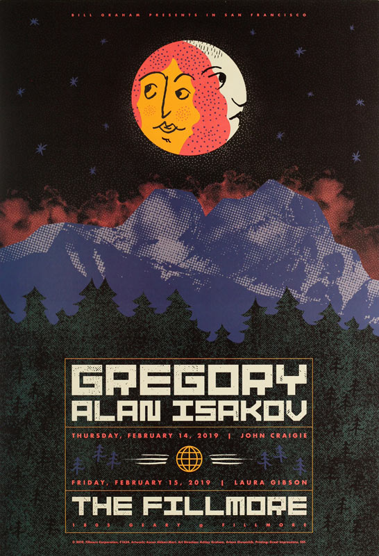 Gregory Alan Isakov  Fillmore F1624 Poster