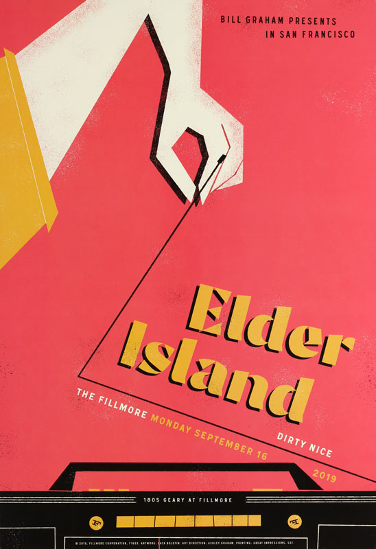 Elder Island  Fillmore F1653 Poster