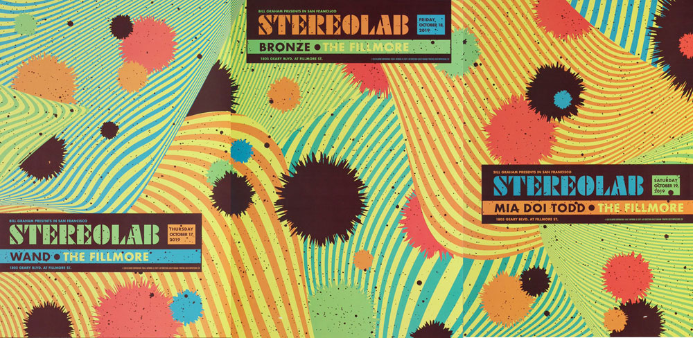Lil Tuffy Stereolab F1661 3 Poster Set