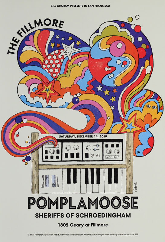 Pomplamoose  Fillmore F1676 Poster