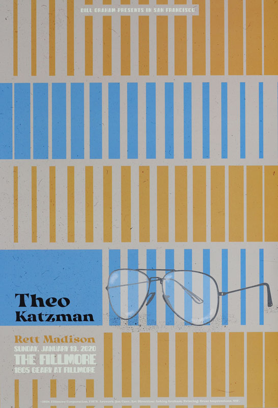 Theo Katzman  Fillmore F1679 Poster