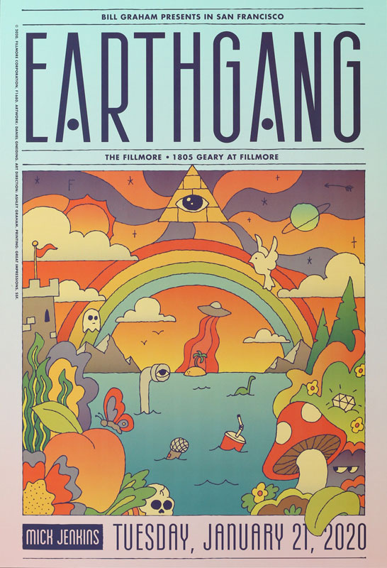 Earthgang  Fillmore F1680 Poster