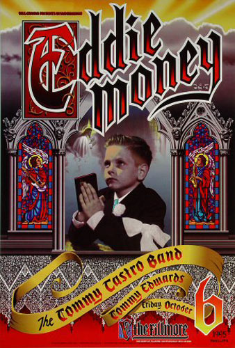 Eddie Money 1995 Fillmore F200 Poster