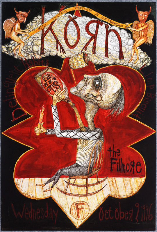 Korn 1996 Fillmore F241 Poster