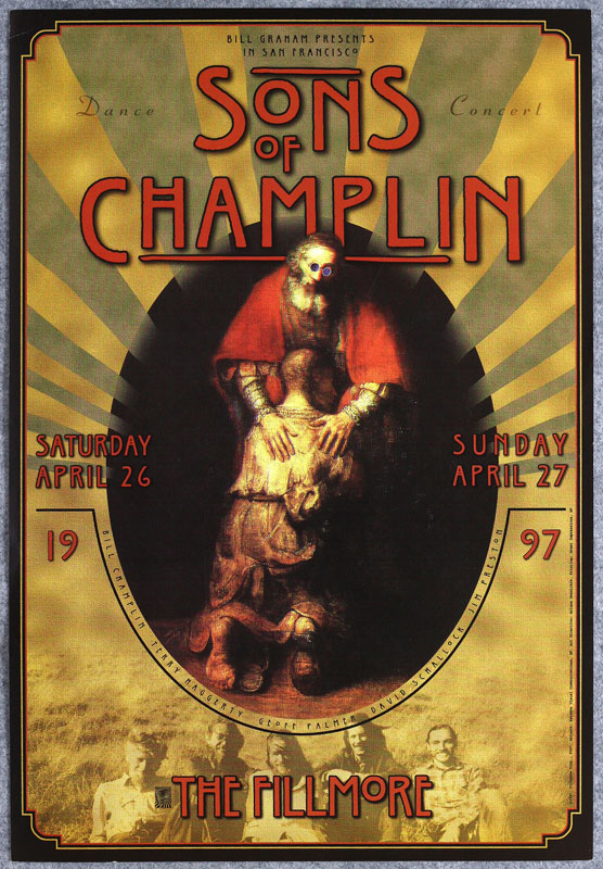 Sons Of Champlin 1997 Fillmore F267 Poster