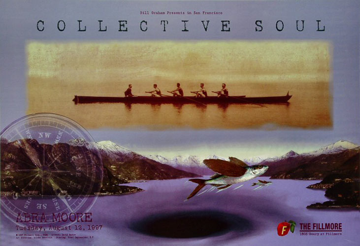Collective Soul 1997 Fillmore F282 Poster