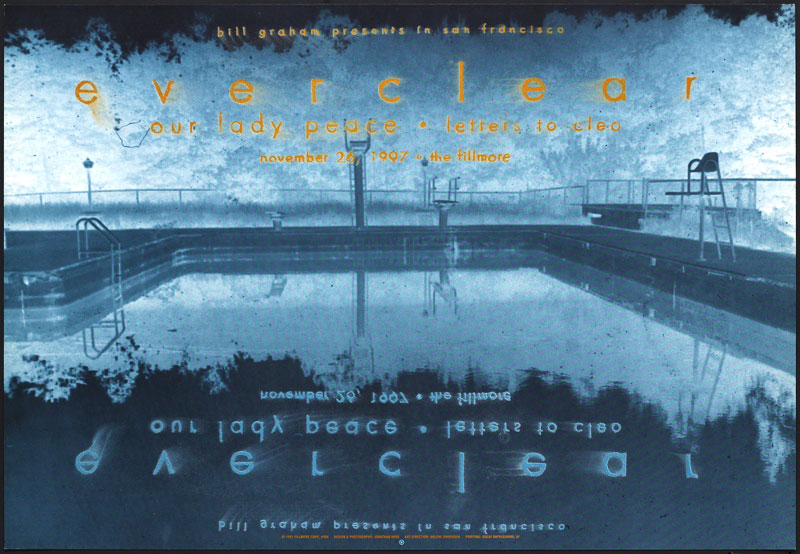 Everclear 1998 Fillmore F304 Poster