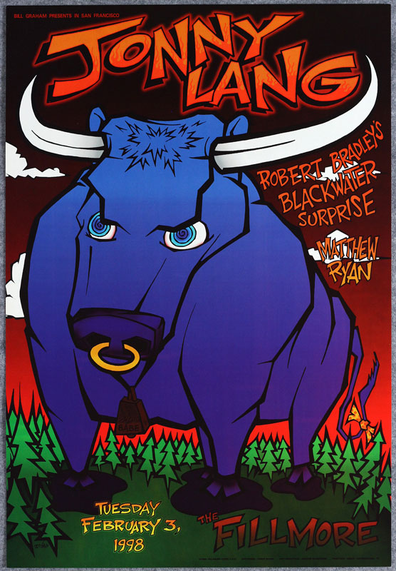 Jonny Lang 1998 Fillmore F313 Poster