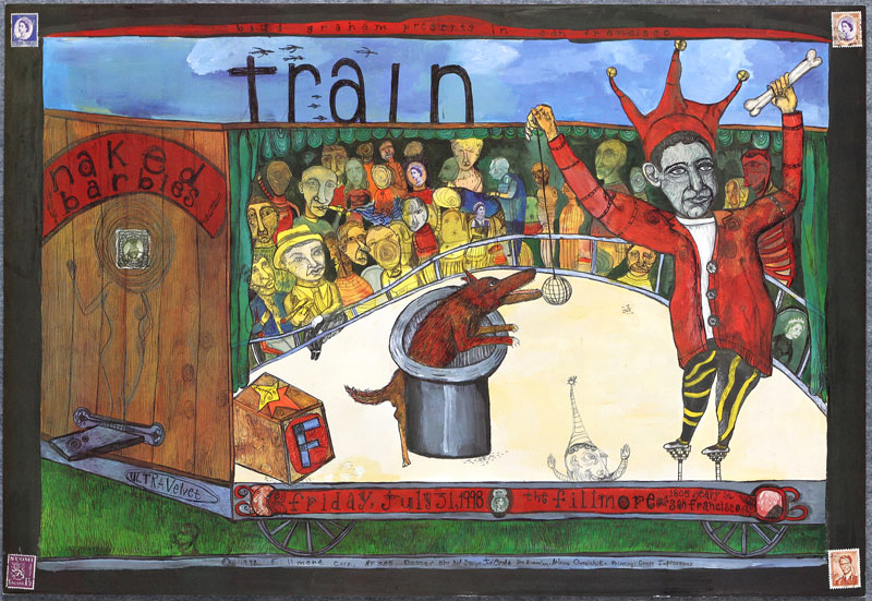 Train 1998 Fillmore F335 Poster
