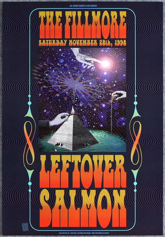 Leftover Salmon 1998 Fillmore F351 Poster