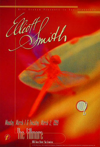 Elliott Smith 1999 Fillmore F364 Poster