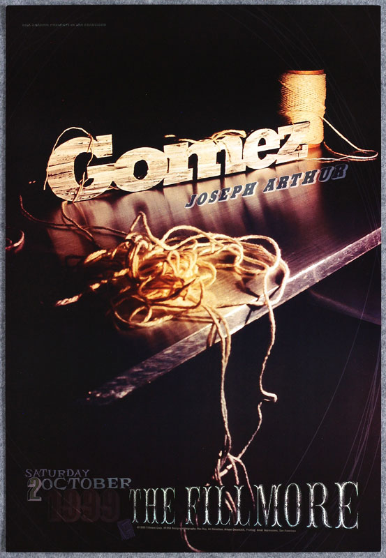 Gomez 1999 Fillmore F385 Poster
