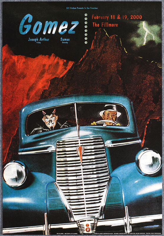 Gomez 2000 Fillmore F397 Poster