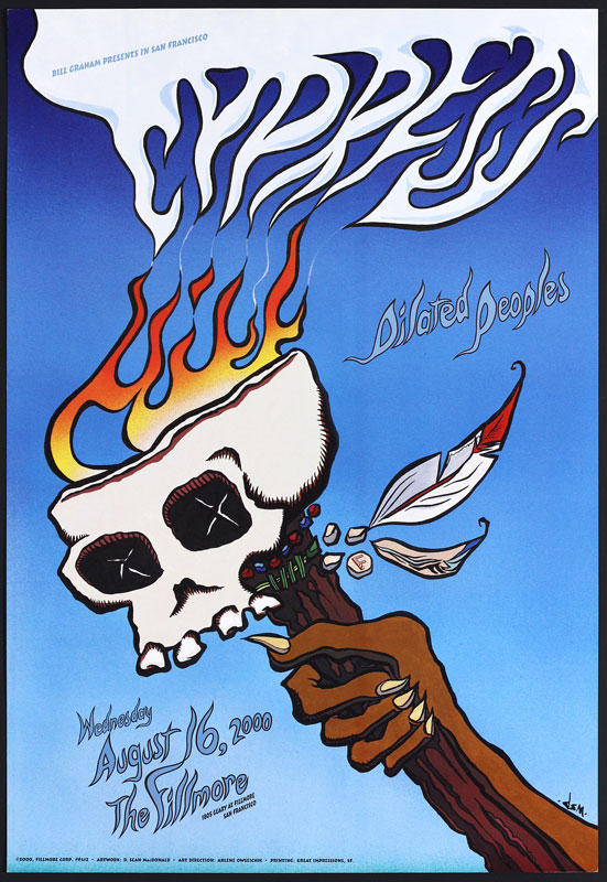 Cypress Hill 2000 Fillmore F412 Poster
