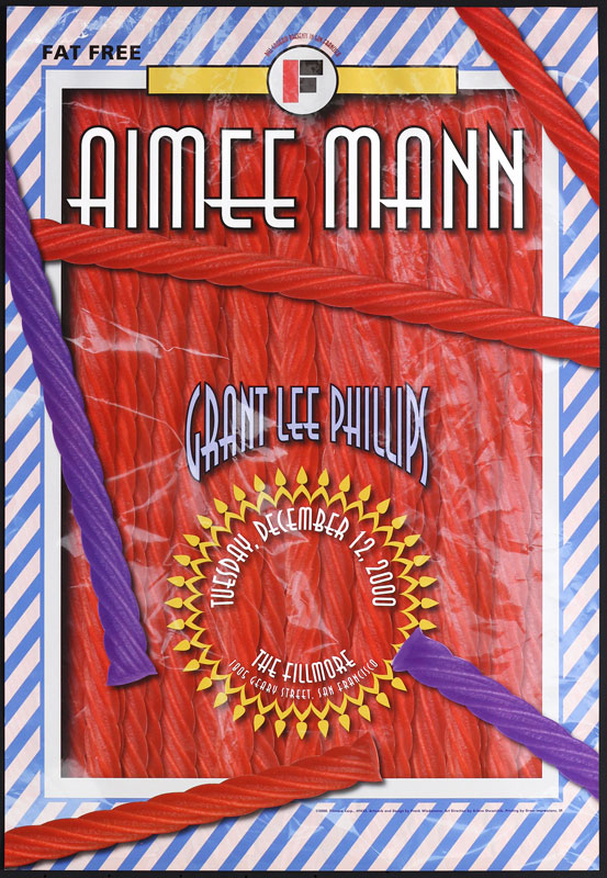 Aimee Mann 2000 Fillmore F432 Poster