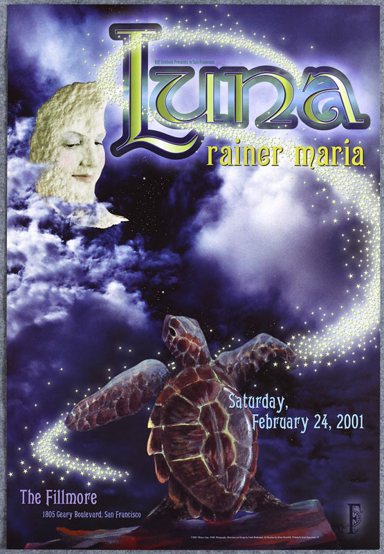 Luna 2001 Fillmore F440 Poster