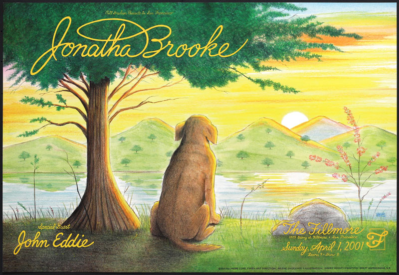 Jonatha Brooke 2001 Fillmore F448 Poster