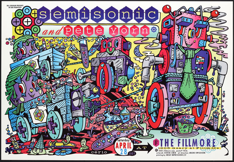 Semisonic 2001 Fillmore F456 Poster