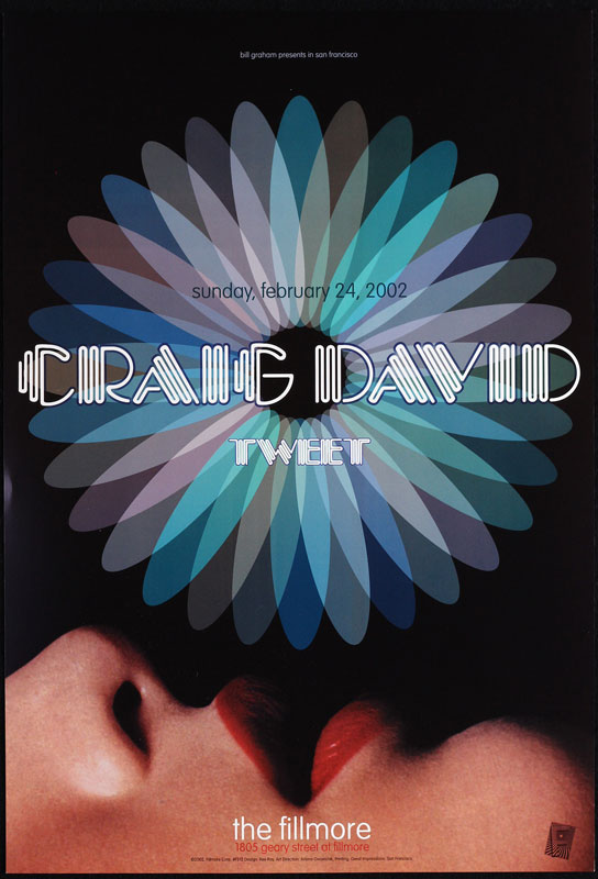 Craig David 2002 Fillmore F512 Poster