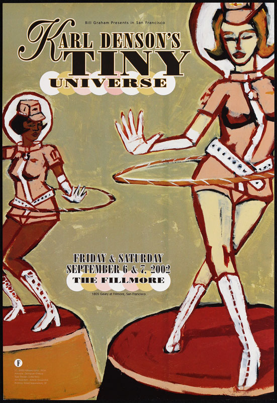 Karl Denson's Tiny Universe 2002 Fillmore F534 Poster