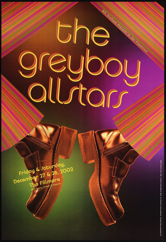 Greyboy Allstars 2002 Fillmore F550 Poster