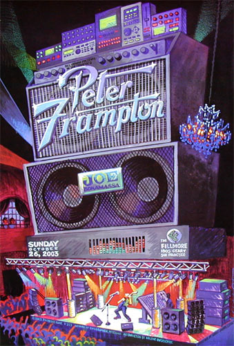 Peter Frampton  2003 Fillmore F593 Poster