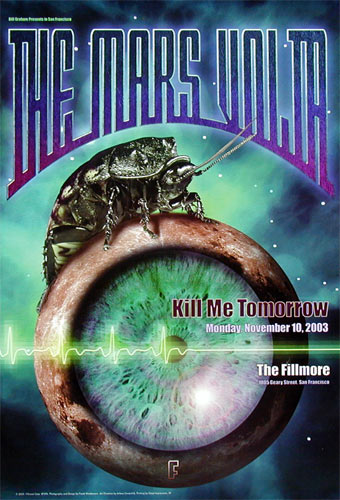 Mars Volta  2003 Fillmore F596 Poster