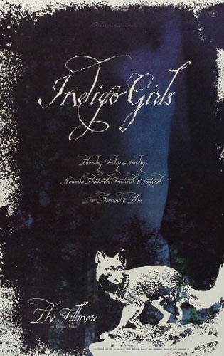Indigo Girls  2003 Fillmore F597 Poster