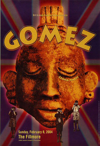 Gomez 2004 Fillmore F608 Poster