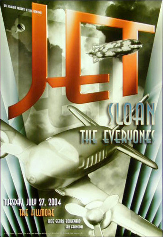 JET 2004 Fillmore F625 Poster