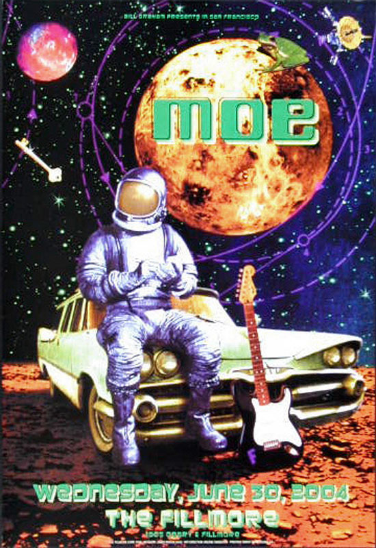 moe 2004 Fillmore F626 Poster